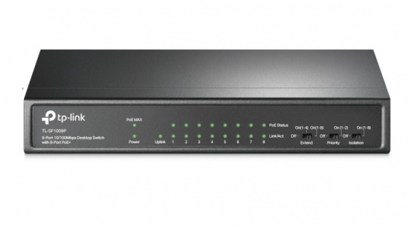 TL-SF1009P Настольный коммутатор с 9 портами Фото