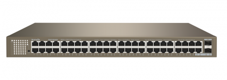 TEG1050F Неуправляемый коммутатор 48GE+2SFP  Фото