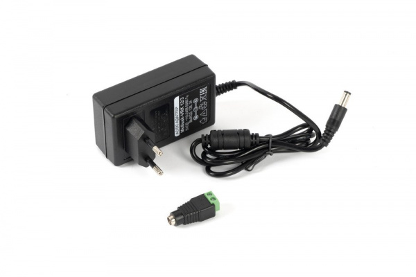 Mollusk-VRK 12/1 источник питания 12В, 1А. Сетевой диапазон 110-245В встр. вилка Фото