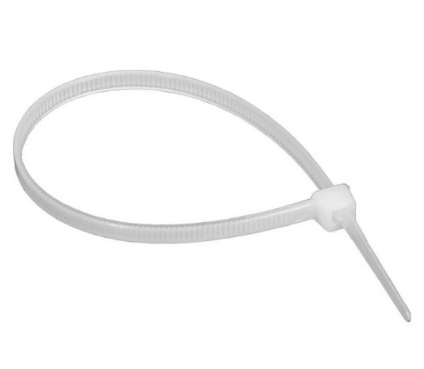 Хомут-стяжка кабельная нейлоновая REXANT 250 x4,8 мм, белая, упаковка 100 шт. Фото Хомут-стяжка кабельная нейлоновая REXANT 250 x4,8 мм, белая, упаковка 100 шт. Фото