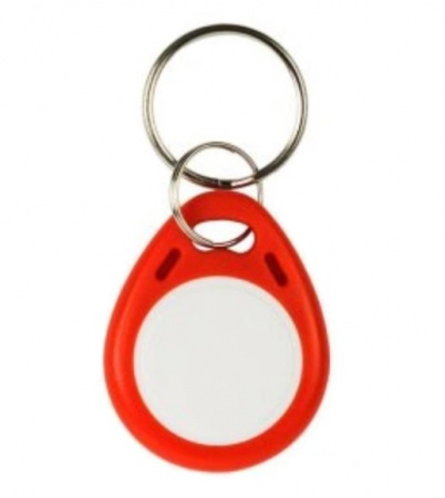 Брелок Mifare, IL-07MRW, с кольцом, красный + белый Фото