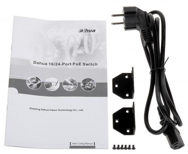 DH-PFS4218-16ET-190 16-портовый управляемый коммутатор с РоЕ, уровень L2 Фото