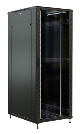 WR-TT-4288-AS-RAL9004 Шкаф напольный 19-дюймовый, 42U, 2055x800х800 мм (ВхШхГ) Фото