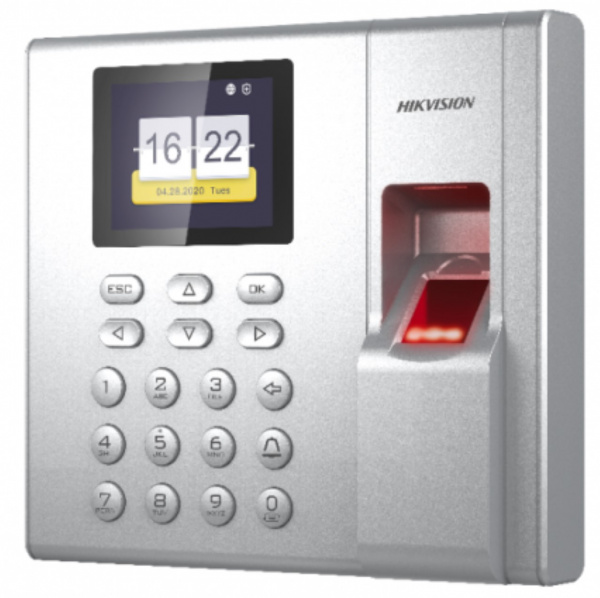 DS-K1T8003MF Терминал доступа со считывателями Mifare карт и отпечатков пальцев Фото