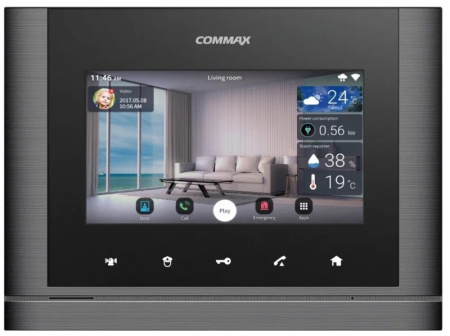 CMV-70MX Темное Серебро B/S, Видеодомофон 7 дюймов Фото