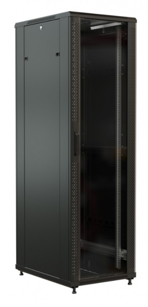 WR-TT-2268-AS-RAL9004 Шкаф напольный 19-дюймовый, 22U, 1166x600х800 мм (ВхШхГ) Фото