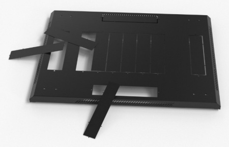 Hyperline TTB-2261-DD-RAL9004 Шкаф напольный 19-дюймовый, 22U, 1166x600х1000 мм (ВхШхГ) Фото