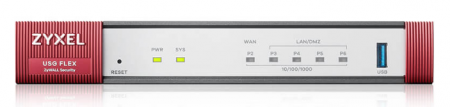 Межсетевой экран Zyxel USG FLEX 50 [USGFLEX50-EUCI01F] Фото