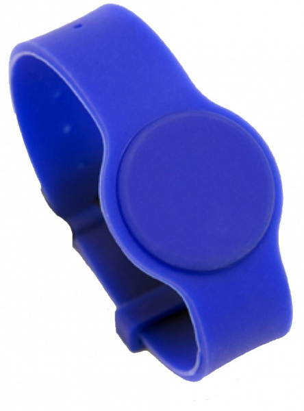 Браслет Temic, IL-18TB, силиконовый с застёжкой (синий) Фото