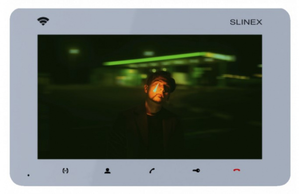 SM-07N Cloud Silver Монитор домофона цветной Фото SM-07N Cloud Silver Монитор домофона цветной Фото