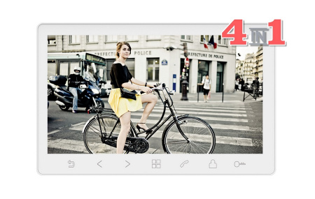 Sherlock HD SE (White) Монитор цветного видеодомофона Фото