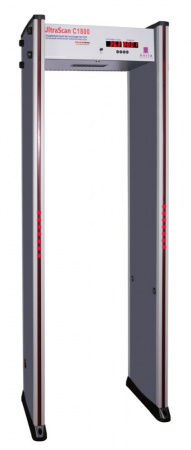 Арочный металлодетектор UltraScan C1800 серия T с термодатчиком Фото