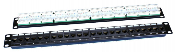 Hyperline PP3-19-24-8P8C-C5E-110D Патч-панель 19