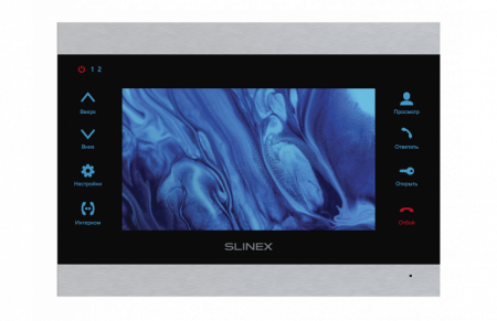 SL-07IPHD (Silver+Black) Видеодомофон 1080P Цветной, настенный, 7