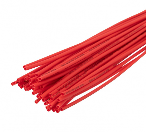 Трубка термоусаживаемая ТУТнг-LS (2:1)-1.5/0.75 красная  REXANT Фото