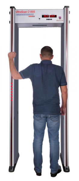 Арочный металлодетектор UltraScan C1800 серия T с термодатчиком Фото Арочный металлодетектор UltraScan C1800 серия T с термодатчиком Фото