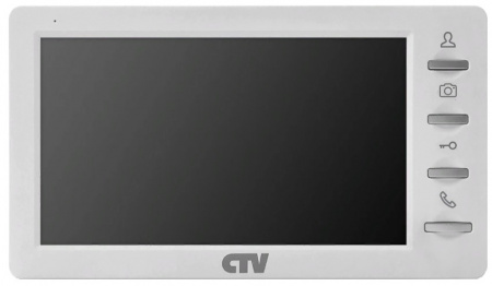 CTV-M1701 S W (белый) монитор видеодомофона, формат CVBS Фото