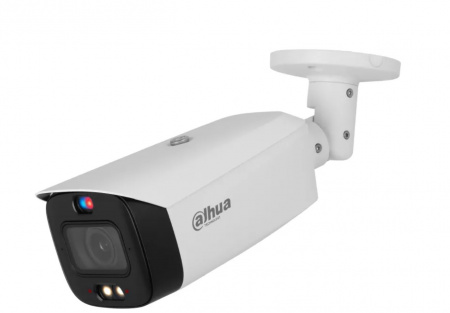 DH-IPC-HFW3849T1P-ZAS-PV-S5 Уличная цилиндрическая IP-видеокамера Full-color с ИИ и активным сдерживанием 8Мп (2.7~13,5мм)  Фото