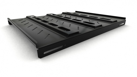 Hyperline TSH3H-650-RAL9004 Полка стационарная усиленная, глубина 650 мм Фото