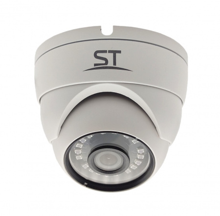 ST-2203 Белый (2,8mm), (версия 3) Уличная купольная AHD-камера 2,1MP Фото