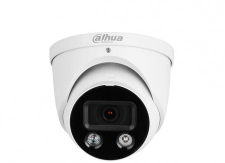 DH-IPC-HDW3849HP-AS-PV-0360B-S5 Уличная купольная IP-видеокамера Full-color с ИИ и активным сдерживанием 8Мп (3.6мм) Фото