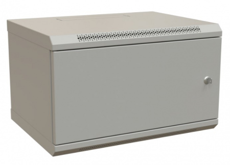 WR-TW-0666-SR-RAL7035 Шкаф настенный 19-дюймовый (19