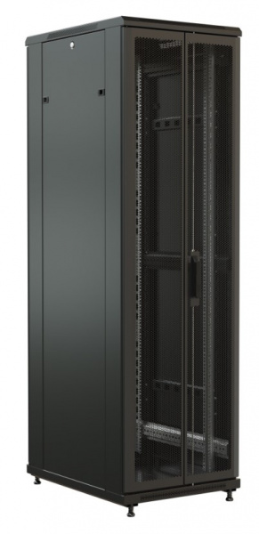 WR-TT-2266-DD-RAL9004 Шкаф напольный 19-дюймовый, 22U, 1166х600х600 мм (ВхШхГ) Фото