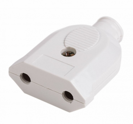 Розетка переносная б/з белая 10 А PROCONNECT Фото