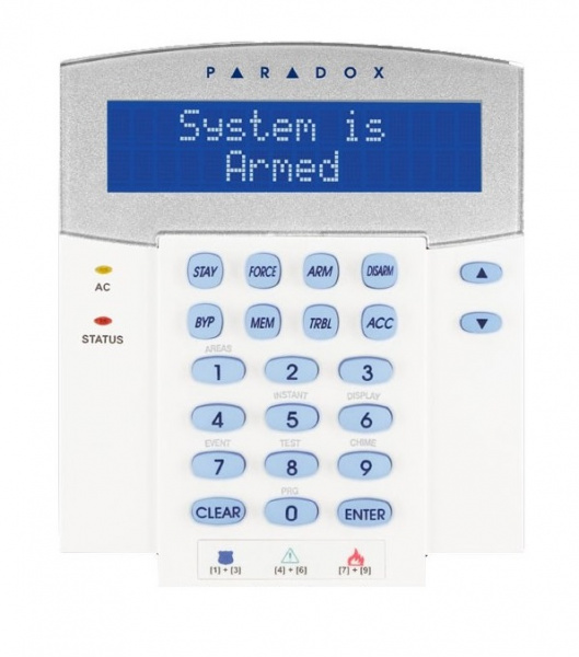 K641R Клавиатура проводная с ЖК-дисплеем, со встроенным считывателем карт Фото