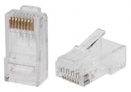Джек RJ-45 8P8C CAT 6 REXANT под витую пару, UTP Фото