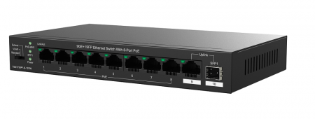 TEG2210P-8-120W Управляемый PoE-коммутатор 9GE+1SFP Фото