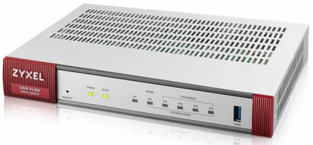 Межсетевой экран Zyxel USG FLEX 100 [USGFLEX100-EUCI11F] Фото