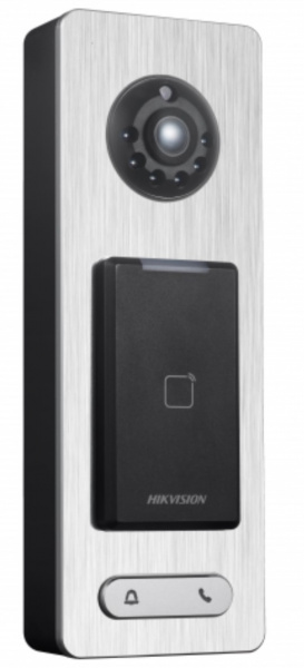 DS-K1T500S Терминал доступа со встроенными считывателем Mifare карт и 2Мп камерой
 Фото