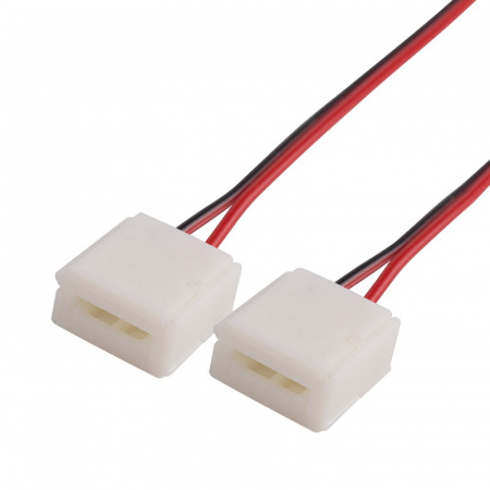 Коннектор соединительный (2 разъема) для одноцветных светодиодных лент с влагозащитой шириной 10 мм Фото