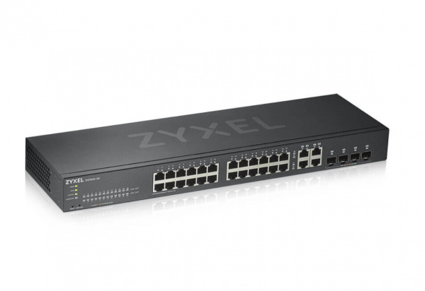 Гибридный Smart коммутатор Zyxel Nebula Flex GS1920-24v2, 24xGE, 4xCombo (SFP/RJ-45), бесшумный (без Фото