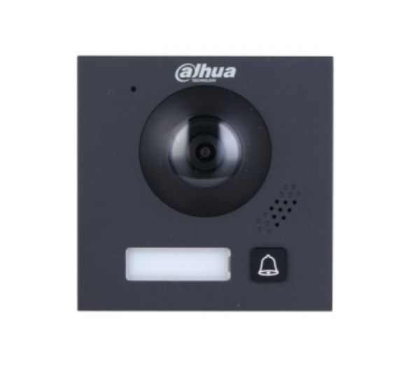 DHI-VTO4103FB-1 Основной 2-проводной гибридный модуль вызывной панели с камерой 2Мп Фото