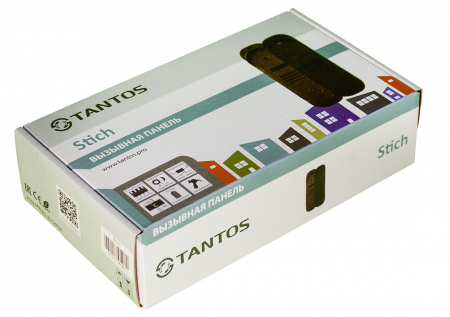 Stich (черня) антивандальная вызывная панель видеодомофона Фото