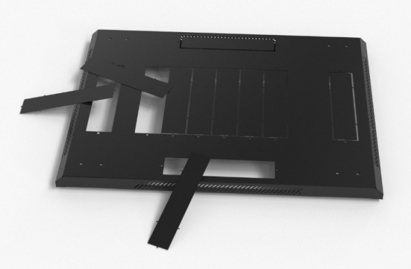 Hyperline TTB-4781-DD-RAL9004 Шкаф напольный 19-дюймовый, 47U, 2277x800х1000 мм (ВхШхГ) Фото