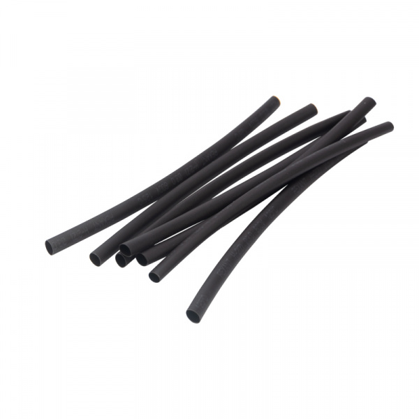 Набор №2 термоусаживаемых трубок ТУТ нг (2:1), черный, 260 шт. , REXANT Фото