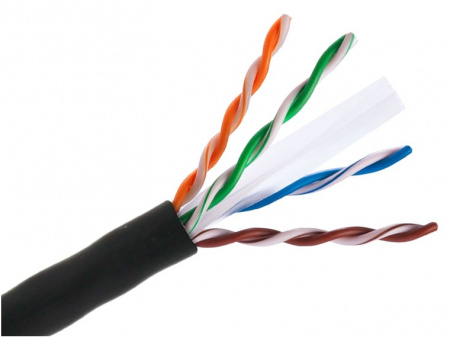 Кабель Optimus UTP-6, CAT6, 4x2x0.55 Cu (outdoor) 305м Фото