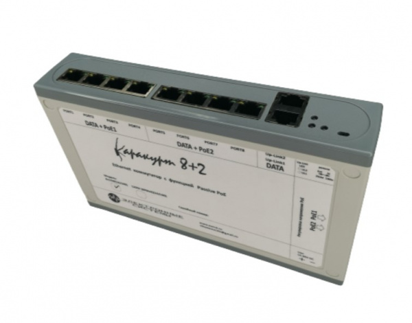 Каракурт 8+2 Коммутатор PoE Фото