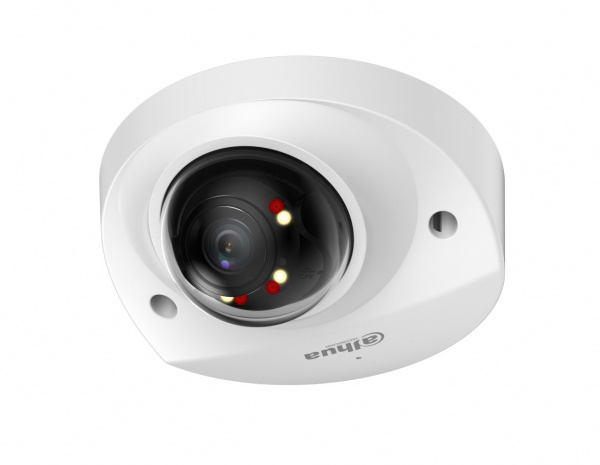 DH-IPC-HDBW2449FP-AS-IL-0280B Уличная мини-купольная IP-видеокамера с ИИ 4Мп Фото