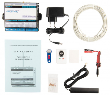 КСИТАЛ GSM-12 Устройство оконечное объектовое приемно-контрольное c GSM коммуникатором Фото