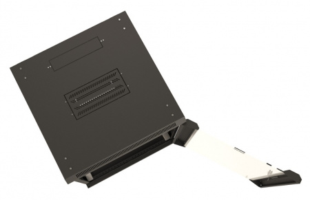 Hyperline TWB-1866-GP-RAL9004 Шкаф настенный 19-дюймовый (19