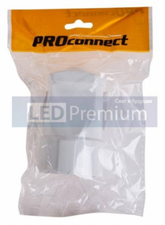 Розетка переносная б/з белая 10  А PROCONNECT Фото