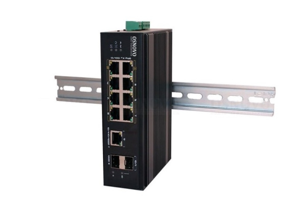 SW-60812/I Неуправляемый PoE коммутатор на 11 портов Фото