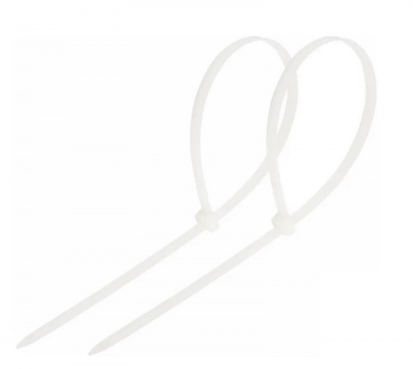 Хомут-стяжка кабельная нейлоновая REXANT 200 x4,8 мм, белая, упаковка 100 шт. Фото Хомут-стяжка кабельная нейлоновая REXANT 200 x4,8 мм, белая, упаковка 100 шт. Фото