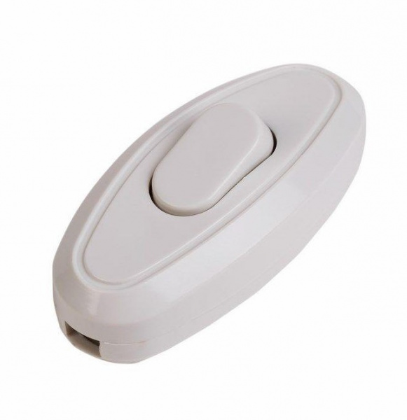 Переключатель для бра белый 6 А PROCONNECT Фото