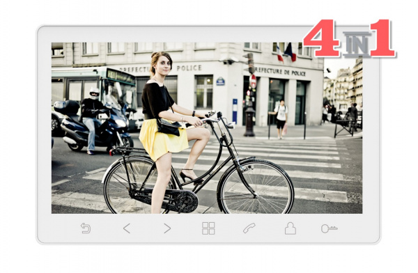 Sherlock (White) HD SE VZ Монитор видеодомофона Фото Sherlock (White) HD SE VZ Монитор видеодомофона Фото