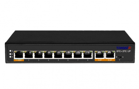 TR-NS1110-120-8POE неуправляемый коммутатор с 8 PoE портами Фото